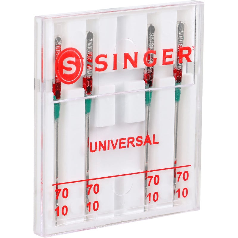 سينجر إبر ماكينة الخياطة العالمية ذات النقاط العادية من سينجر، مقاس 70/10-5 عدد - Image 4